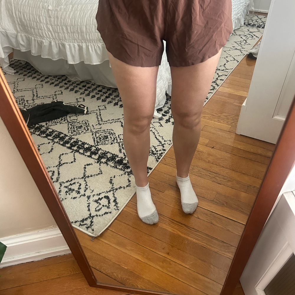 Brown Casual Shorts